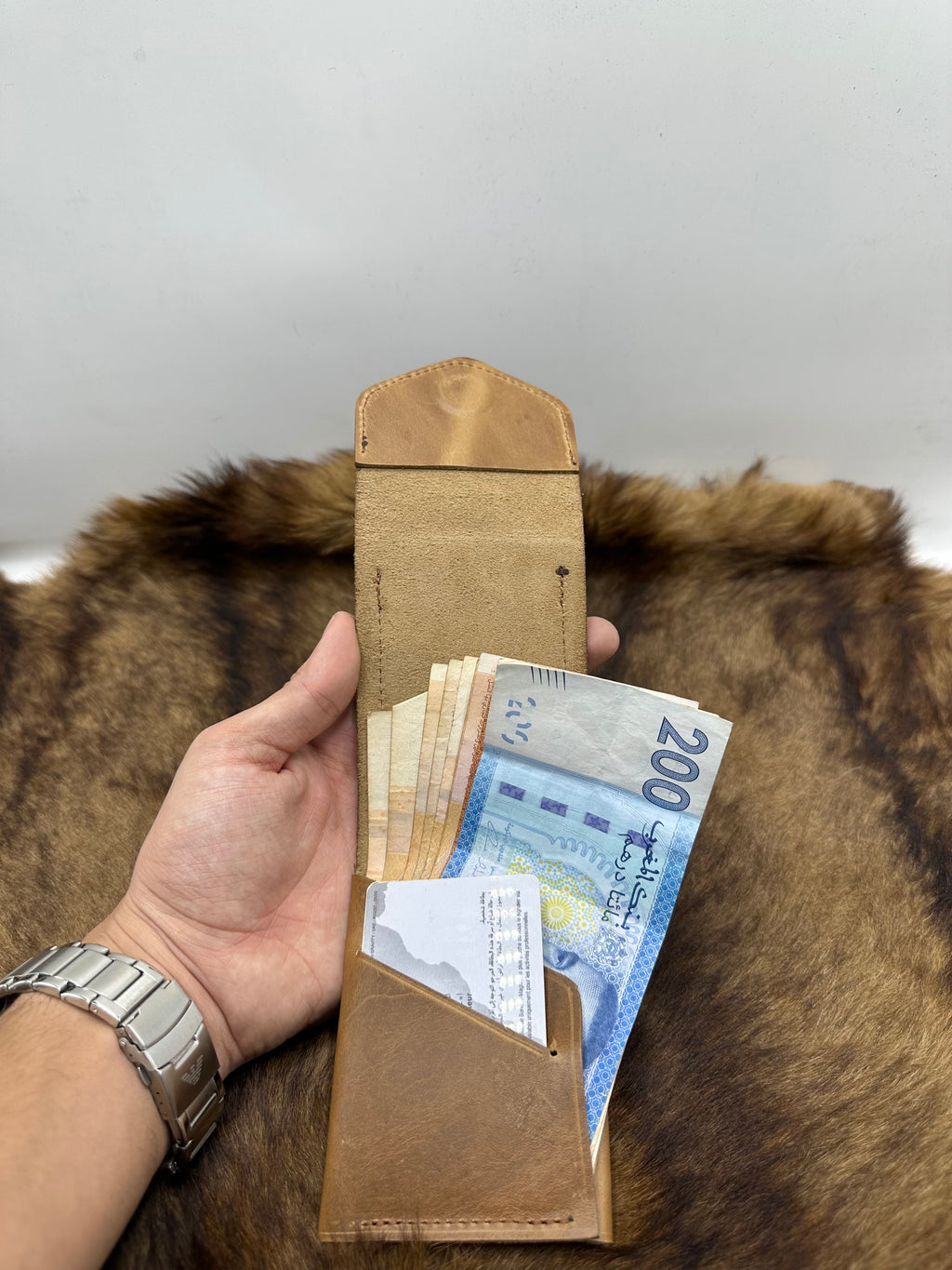 Leather Wallet - Handmade